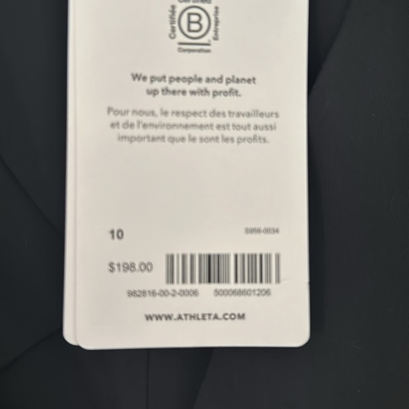 Athleta Black Blazer New Size 10 - Picture 7 of 14